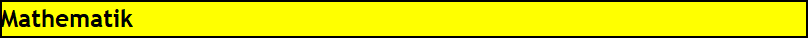 Mathematik